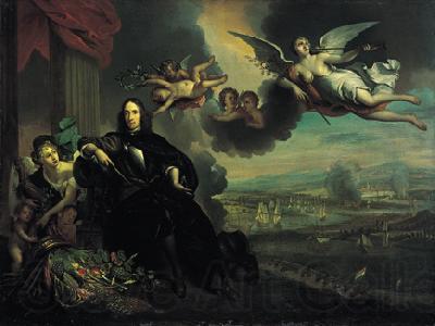 After Jan de Baen The apotheosis of Cornelis de Witt France oil painting art
